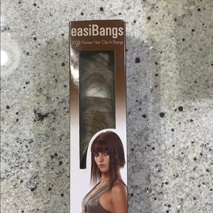 EasiBangs 100% Human Hair clip in Bangs